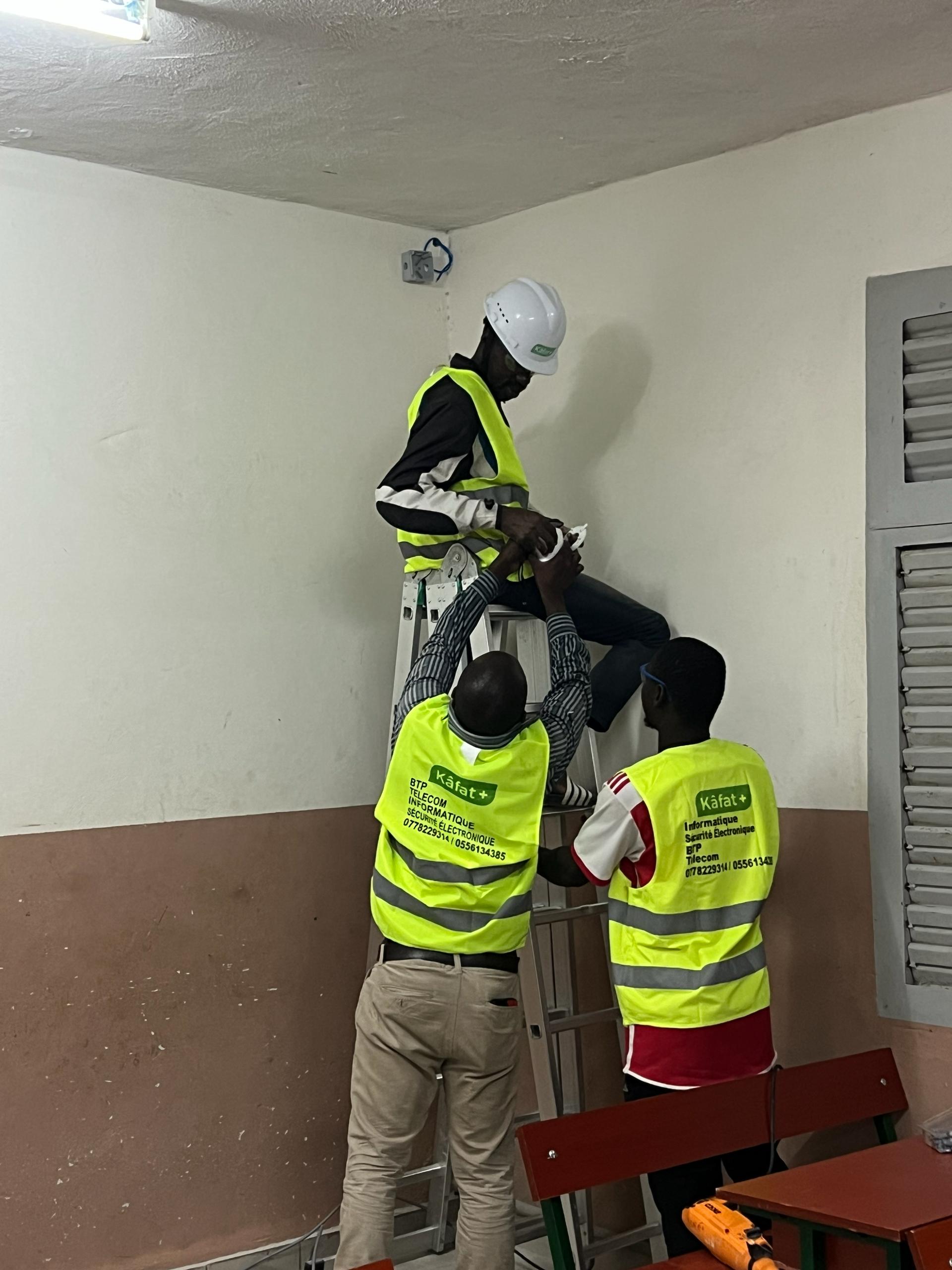 Installation de Vidéosurveillance par Kâfat+