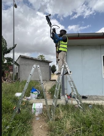Installation de Caméra IP Extérieure